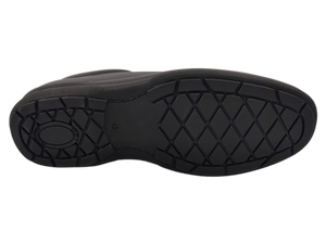 Chaussures derby pour homme en cuir véritable noir, bout rond, lacets, respirantes, légères, semelle en caoutchouc, solides, toutes saisons - Product Image 4