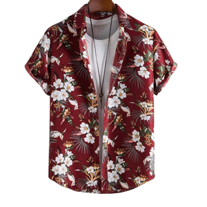 Équipe voyage chemises hawaïennes correspondant à la plage vacances Tropical uniforme - Product Image 4