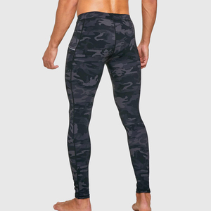 Leggings de Compresión Largos para Hombre, Secado Rápido, Cintura Elástica, Spandex, Poliéster, 220g - Product Image 6