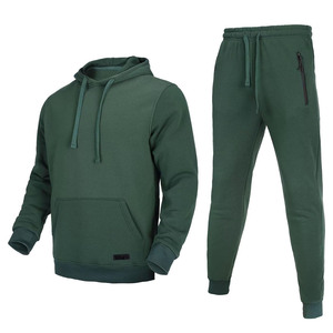 Survêtement de jogging personnalisé grande taille de haute qualité à manches longues pour homme, vente en gros, vêtements d'hiver, polyester/coton respirant - Product Image 4