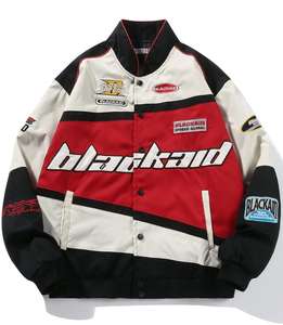 Chaqueta Deportiva de Motocicleta para Hombre, Estilo Hip Hop, Diseño Bandana, Resistente al Viento e Impermeable, Venta al Por Mayor OEM - Product Image 5