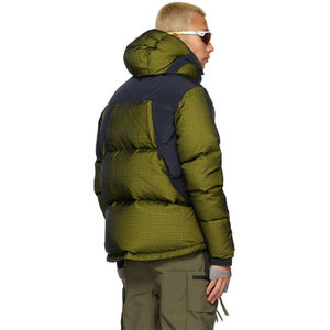 OEM <b>Men's</b> Tactical Techwear Hooded Puffer <b>Jacket</b> Water Resistant Winter Outdoor <b>Jacket</b> Custom Outdoor Techwear Insulated Puffer - Product Image 2