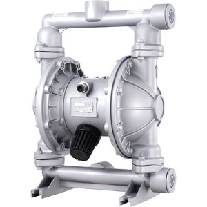 Pompe à double diaphragme à commande pneumatique 44 GPM max 115 PSI, 2 diaphragmes supplémentaires, 1 1/2 pouce pour équipement de transport de produits chimiques et de déchets - Product Image 1