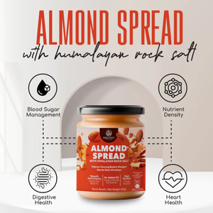 Organic Fields High Protein Natural Anacardo Spread Sweet Butter Textura gruesa Low Sodium 220g Botella Embalaje Himalayan Rock - Product Image 1