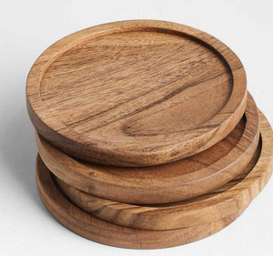 Rustic <b>Drink</b> <b>Coasters</b> Hand Finished with Care and Quality Handcrafted Wood walnut <b>coasters</b> - Product Image 2