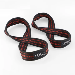 Correas de Levantamiento de Pesas Geo Brother Co, Alta Elasticidad, Diseño en Forma de 8, Material de Algodón, Cierre de Hebilla - Product Image 1