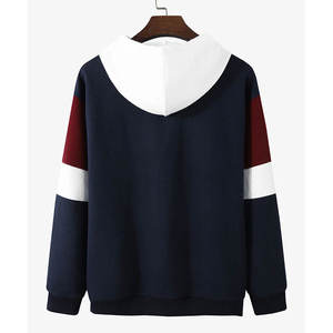 Sweat-shirts à capuche pour hommes Hip Hop, personnalisés, 100% coton, surdimensionnés, unis, style streetwear, décontractés, en molleton - Product Image 2