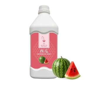 Jarabe de Sandía 2.5kg en Botella para Bebidas de Bubble Tea, Sabor Afrutado Refrescante, Ingrediente para Granizados de Taiwán - Product Image 3