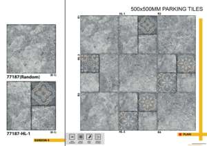 กระเบื้องปูพื้นกลางแจ้งแบบทนทาน ขนาด 20x20 นิ้ว ออกแบบมาเพื่อทนทานต่อแรงกดจากเครื่องจักรและการใช้งานต่อเนื่องทุกวัน - Product Image 2