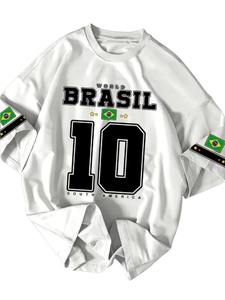 Camiseta de Manga Larga de Alta Calidad para Hombre, 100% Algodón, Lisa, Negra, Ropa de Moda, Camiseta Transpirable de Cuello Redondo para Hombre - Product Image 1