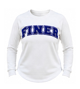 Sweat-shirt à col rond en molleton personnalisé avec lettres grecques brodées de la sororité Zeta Phi Beta, avec logo sur le devant - Design décontracté - Product Image 1
