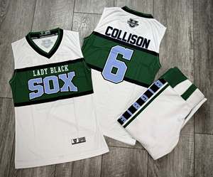 ชุดอเมริกันฟุตบอลแบบซับลิเมชั่น พิมพ์ลายดิจิทัล ผลิตตามสั่ง เสื้ออเมริกันฟุตบอล ชุดกีฬา ระบายอากาศได้ดี - Product Image 2