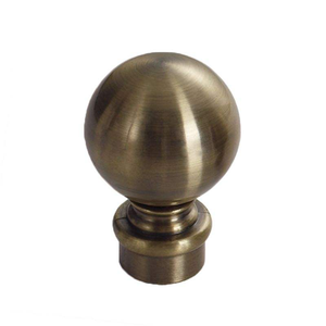 New Design Best Selling Decorative Pyramid Shape Metal <b>Curtain</b> Rod Finial <b>Curtain</b> Finial <b>Curtain</b> Pole Finial - Product Image 2