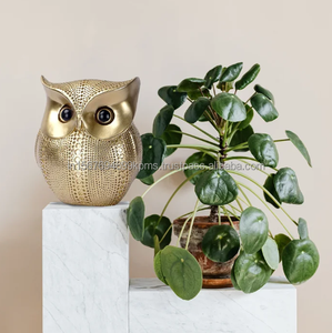 Happy Wife Giftware Jouant En Aluminium Bébé Éléphants Sculpture Décoratif En Métal De Luxe Affichage De Table 2 Tons De Couleur - Product Image 6