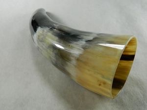 Cuerno de búfalo pulido con forma natural, arte coleccionable, temática animal, artesanía duradera - Product Image 4