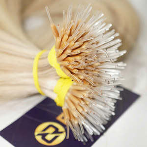 Extensions de cheveux à pointes souples en gros d'usine, Super Double Drawn, cuticules alignées, cheveux humains vierges vietnamiens bruts - Product Image 1