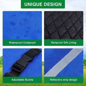 High Quality Waterproof Insulated Calf <b>Blanket</b> Windproof Oxford Cloth Newborn Livestock Jacket Quilted Warm Coat Cold Weather - Product Image 3