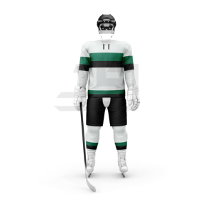 Uniforme Personalizado de Hockey sobre Hielo para Equipos, Camisetas con Nombres, Números y Colores Personalizados, 100% Poliéster, Antibacterial, Secado Rápido, Unisex - Product Image 4