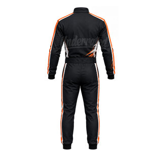 Combinaison de course intégrale pour pilotes, coupe ajustée, légère, respirante, séchage rapide, grande taille, tissu professionnel durable - Product Image 3