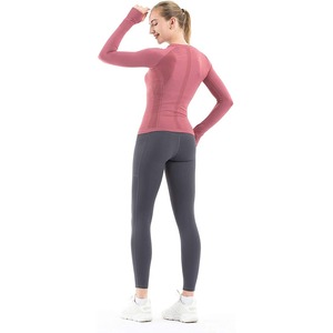 Camiseta de compresión informal para mujer, de talla grande, manga corta, diseño de Yoga para interiores, ropa de ejercicio suave de verano transpirable - Product Image 6