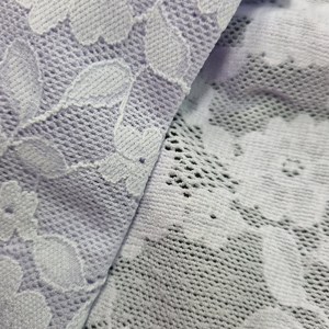 Dense Floral <b>Lace</b> Fabric Spandex/Nylon 147cm Wide Stretch Medium Weight Enhanced Softness Customizable Wedding Bridal - Product Image 2