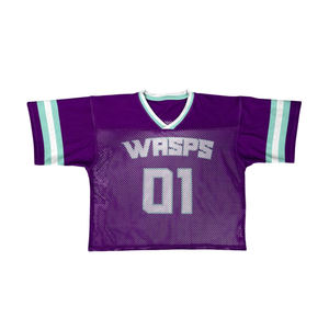 2026 Más Vendido, Mejor Cosido # 01 WASPS Camisetas Deportivas de Fútbol Americano para Hombre con Diseño Personalizado - Product Image 6