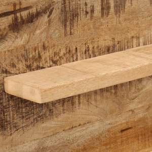 Espejo de Baño de Madera de Mango Natural con Espejo Transparente, Categoría de Productos: Espejos de Baño - Product Image 5