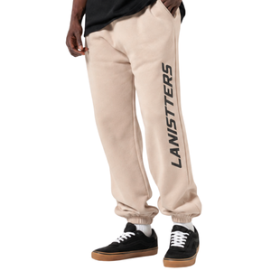 Customized <b>Men</b> Vertical Print Fleece <b>Trousers</b> Relaxed Fit <b>Drawstring</b> Waist Streetwear Pants OEM Apparel Maker Wholesale Supplier - Product Image 3