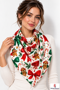Tela de Poliéster Estampada Navideña Personalizada, Textil Digital para Días Festivos, Fabricante de Telas Personalizadas OEM ODM para Prendas y Hogar - Product Image 4