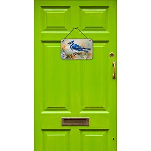 Blue Jay pared puerta colgante impresiones aluminio Metal cocina pared Bar baño placa Multicolor decoración del hogar 8HX12W nuevo producto - Product Image 2