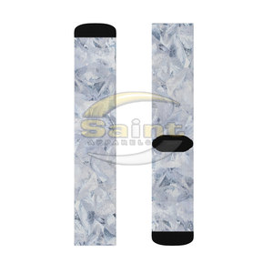 Chaussettes d'hiver décontractées de haute qualité 100% coton Couleurs personnalisées Écologiques Séchage rapide et respirantes Prix d'usine - Product Image 2