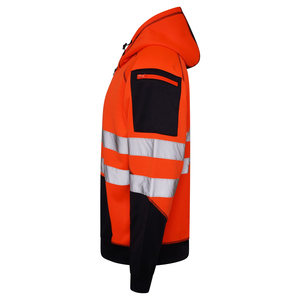 Sudadera con capucha de alta visibilidad para hombre, hecha a medida, transpirable, ropa de trabajo de alta visibilidad en diferentes tallas y colores - Product Image 4