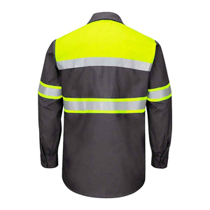 OEM Safety <b>Jacket</b> for <b>Workers</b> Custom Workwear Safety <b>Jacket</b> Reflective Winter Safety <b>Jacket</b> - Product Image 2