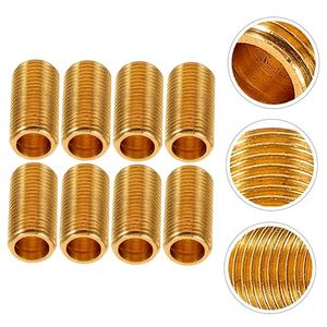 Raccord de tuyauterie métallique personnalisé en laiton, embout de raccordement AOL-08, filetage mâle, forgé, basse pression, résistant à la corrosion - Product Image 5
