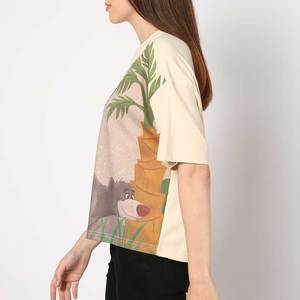 T-shirts pour femmes à col en V et manches courtes, 100% écologiques, de la meilleure qualité, toutes les tailles disponibles, SOLDE - Product Image 4