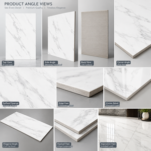 NOVAC CERAMIC Calacatta <b>Stone</b> Digital Printed 600x1200mm Glossy Surface Polished Porcelain Floor Tiles Antibacterial Stain - Product Image 4