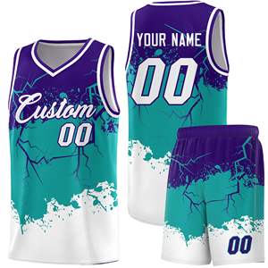 Uniformes de Baloncesto Personalizados de Alta Calidad para Hombre y Mujer, Tallas Grandes, con Técnica de Sublimación, Transpirables, de Secado Rápido y Anti-UV, en Oferta - Product Image 1
