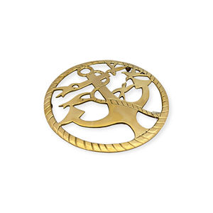 Anclaje de Latón para Mesa - TRV1: Elegante Vajilla y Decoración para Fiestas - Product Image 1