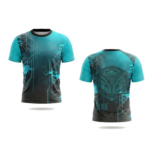 เสื้อยืดซับลิเมชั่นผู้ชาย |   เสื้อยืดกราฟิกสไตล์เทคแวร์ด้านหน้า |   เสื้อผ้าสตรีทแวร์พิมพ์ลายดิจิทัล |   ผ้าโพลีเอสเตอร์/คอตตอนแบบกำหนดเอง แห้งเร็ว - Product Image 5