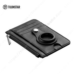 TILONSTAR TWM140 Portefeuille mince pour homme avec blocage Rfid Portefeuille mince minimaliste en cuir Porte-cartes pour étiquette aérienne - Product Image 5