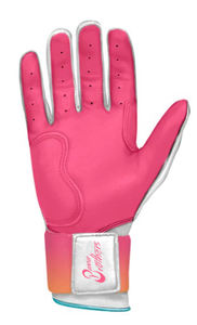 Guante de béisbol OEM colorido / guante de béisbol arcoíris / guante de béisbol multicolor - Product Image 3