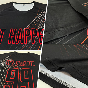 เสื้อฟุตบอลพิมพ์ลายแบบกำหนดเองสำหรับผู้ชาย แขนสั้น ชุดทีมพร้อมชื่อสั่งทำด้านหน้า ระบายเหงื่อได้ดี ทรงพอดีตัว - Product Image 4