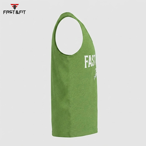 Gym <b>Singlets</b> <b>Men</b> Casual Tank Top Sports Clothes Stringer Bodybuilding Fitness 100% Cotton Quick Dry Breathable Made Pakistan - Product Image 6