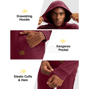 Ensemble de survêtement confortable pour homme en tissu doux, idéal pour l'entraînement et le jogging, en vente - Product Image 5