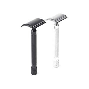 Farhan-maquinilla de afeitar Manual de doble filo para hombre, maquinilla de afeitar clásica de seguridad, con cepillo, productos y Co - Product Image 1