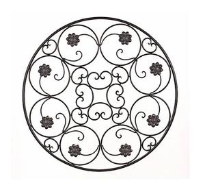 Decoraciones de Pared para Interiores de Casa, Dormitorio y Sala de Estar, Arte de Pared Colgante con Marco de Hierro Forjado, Revestimiento Negro - Product Image 6