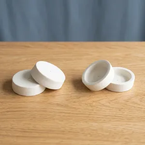 Tapas Redondas de Cuarzo Sílice Blanco Rajputana Global Export para Uso en Laboratorio y Aplicaciones Refractarias, Hechas en Rajasthan - Product Image 2