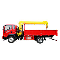 Prix usine Baoliwei 4x2 5T grue droite camion 4T manipulateur camion 6T stock grue montée sur camion à vendre