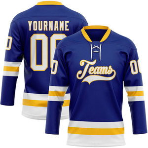 Men's Premium Custom Made <b>Ice</b> Hockey Jersey High Quality Oversize Lightweight Anti-Bacterial Digital Printed Front V-neck OEM - Product Image 4