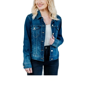 New Arrival Autumn Women's Long Sleeve <b>Quilted</b> Denim Jacket Eco-Friendly Reversible Export From Bangladesh - Product Image 6